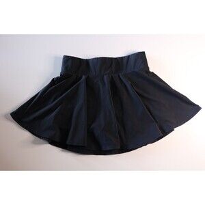 Baleaf Golf Pleated Skort Skirt Shorts Medium Black Performance Tennis Stretch